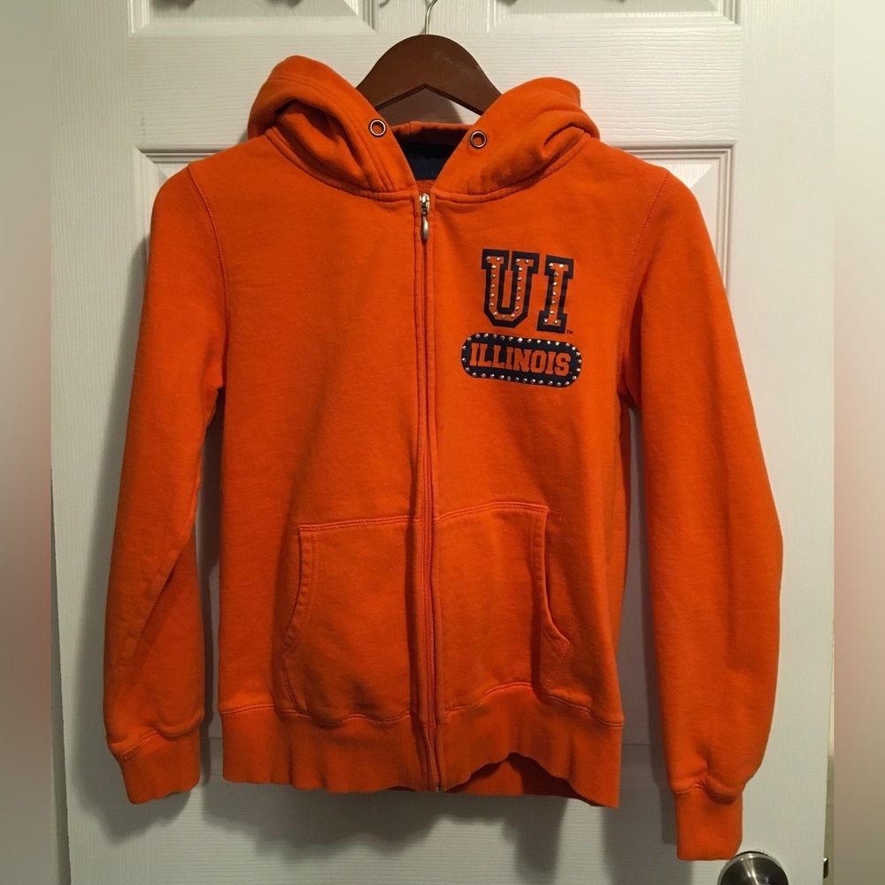 E5 College Classics U of I Illini Zip Up Hoodie. Size M